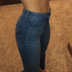 High Waisted Skinny Jeans